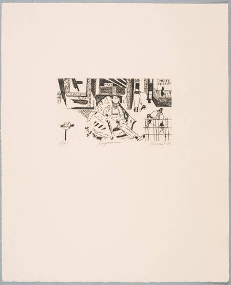 Disposess, from the portfolio Eight Etchings