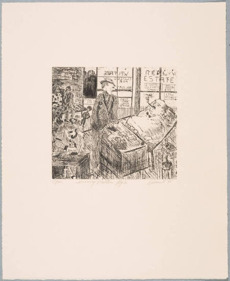 Housing Northern Style, from the portfolio Eight Etchings