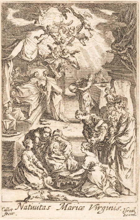 Naissance de la Vierge Marie from La Vie de La Sainte Vierge (The Life of the Virgin)