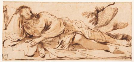 St. Jerome Asleep