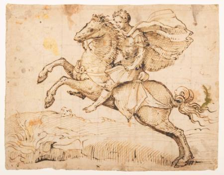 Marcus Curtius Leaping into the Abyss