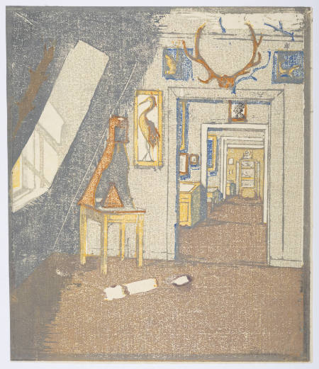 Mansarde I. (Attic I.), plate 2 from the Goethe House Series