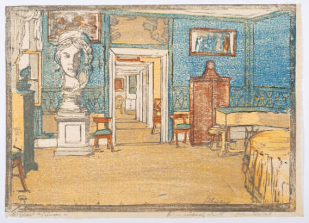 Junozimmer I. (Juno Room I), plate 6 from the Goethe House Series