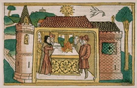 Discovery of Holy Fire