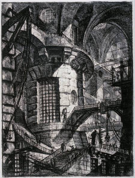 The Round Tower, plate 3 of Carceri d’invenzioni (Imaginary Prisons)

