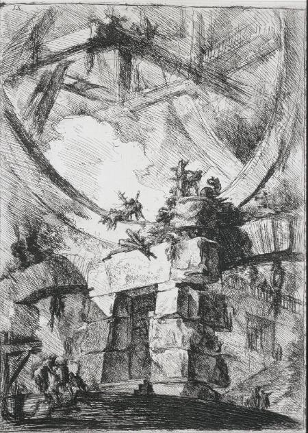 The Giant Wheel, plate 9 of Carceri d’invenzioni (Imaginary Prisons)