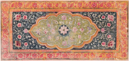 Illustrated mss. Story of a ruler named Vikrama and a brave thief named Khadada with God Shiva.