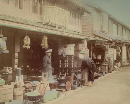 [A street of shops]