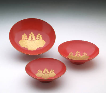 Set of three bowls