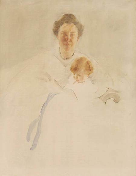 Mrs. Robert Chapin and Daughter Christina