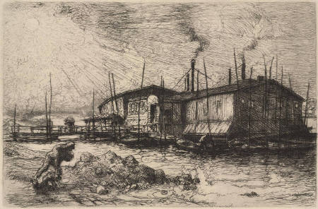 Vieux lavoir, Pont de Grenelle
