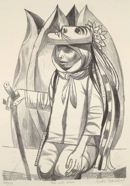 Boy with a Mask