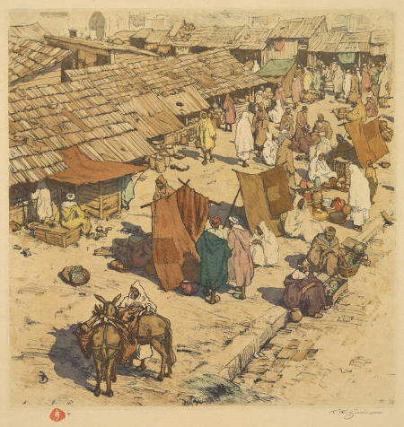 Old Market "Socco" in Tangier