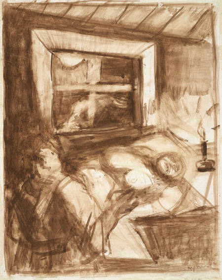 Illustration of Frankenstein