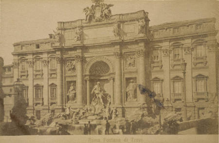 Fontana di Trevi [Trevi Fountain], plate 15 from "Roma"