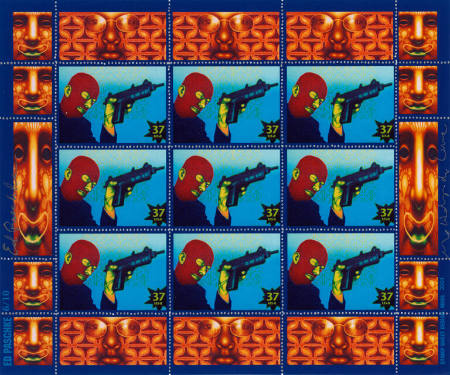 Postage stamp print