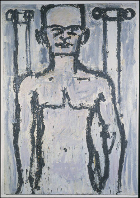 Man with Columns