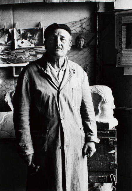 Sculptor, Itri, from the portfolio Journeys