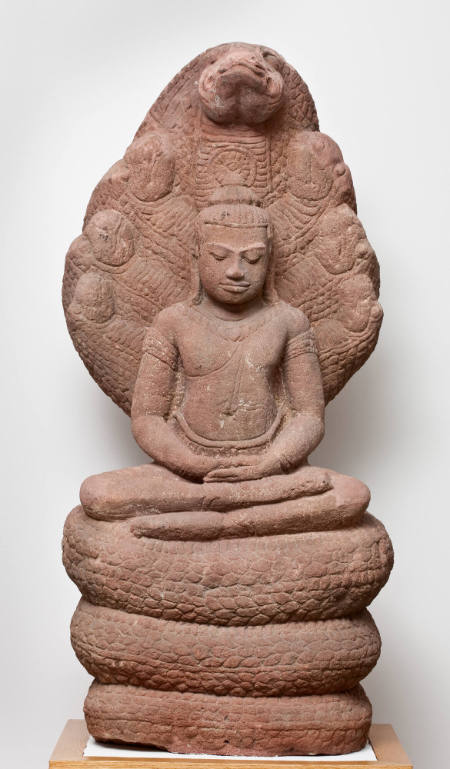 Buddha Seated under the Naga