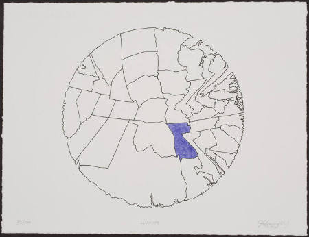 Wichita, from the American Abstract Artists 60th Anniversary Print Portfolio