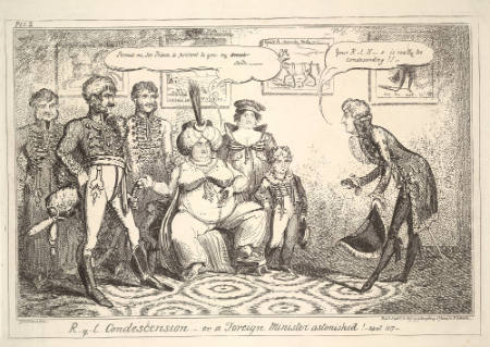 Royal Condescension -- or a Foreign Minister astonished