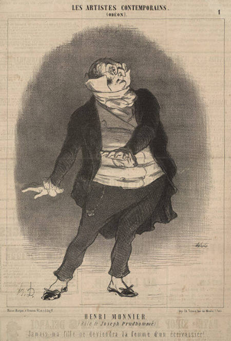 Les Artistes Contemporains - Henri Monnier