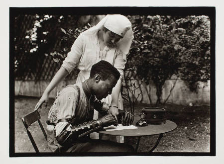 [Red Cross Nurse with patient]