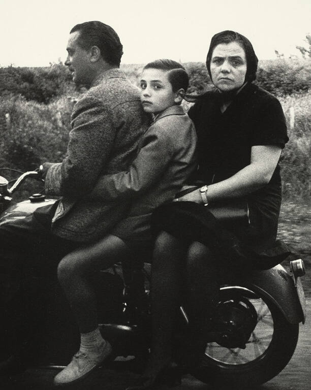 The Holy Family on Two Wheels, Rome