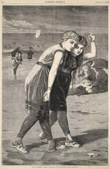 The Bathers, from Harper's Weekly