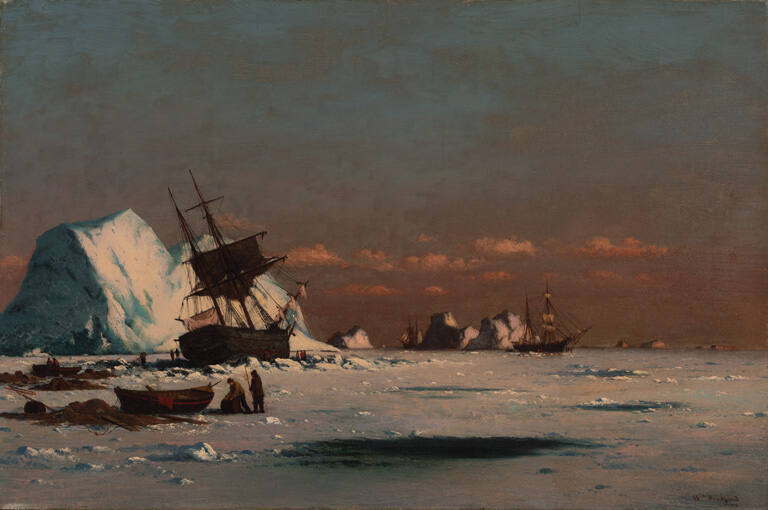 Waiting for the Thaw (also called Arctic Whaling Scene)
