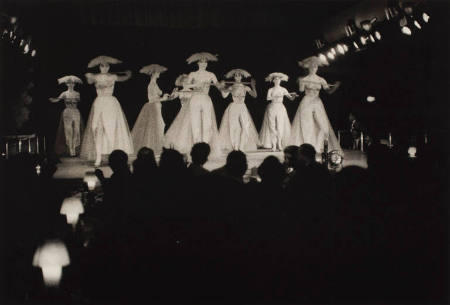 Performers on stage at El Morocco nightclub