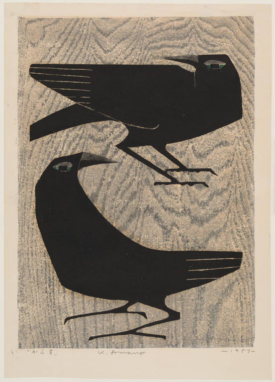 Karasu [Crow] – Works – Herbert F. Johnson Museum of Art, Cornell