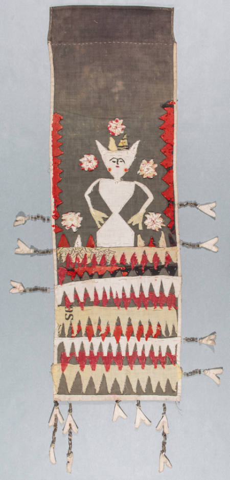 Offering cloth (lamak) depicting Cili