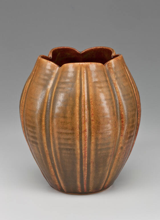 Gourd-form vase