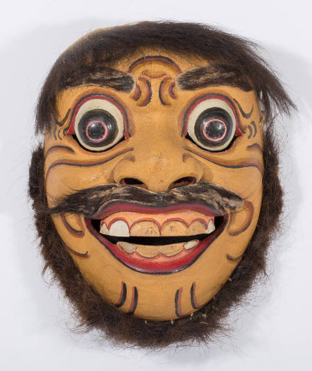 Dance mask of bearded man