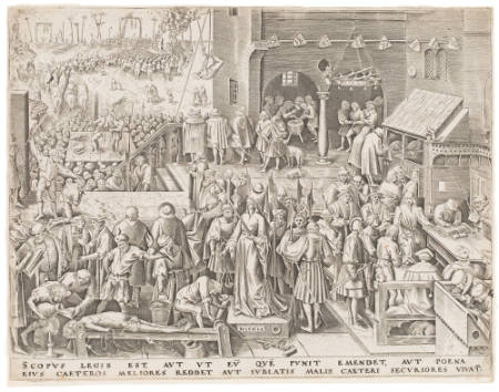 Justice, from the series Set of the Seven Virtues