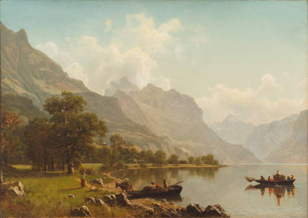 Swiss Mountain Scene