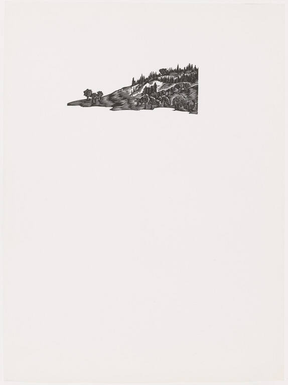 Untitled (Hilly landscape)
