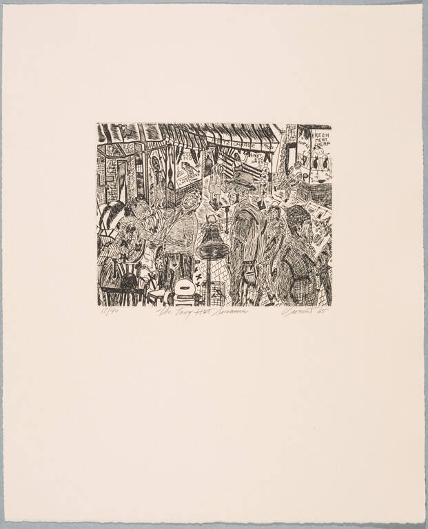 The Long Hot Summer, from the portfolio Eight Etchings