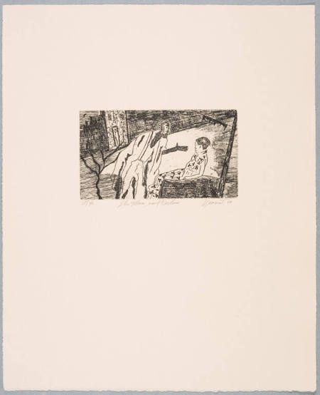 The Moon in Harlem, from the portfolio Eight Etchings