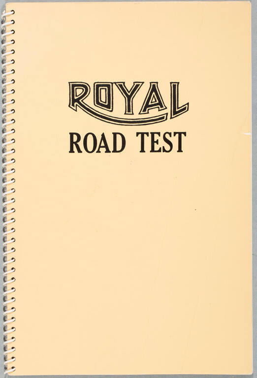 Royal Road Test