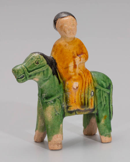 Tomb figure of a female equestrian