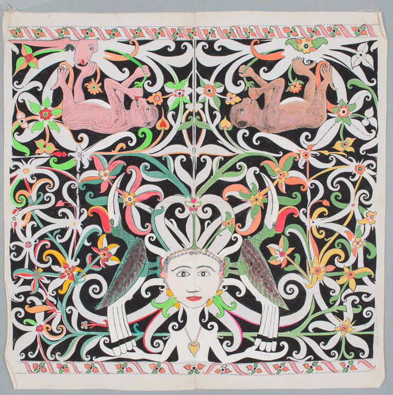 Kumang, hornbills, and monkeys