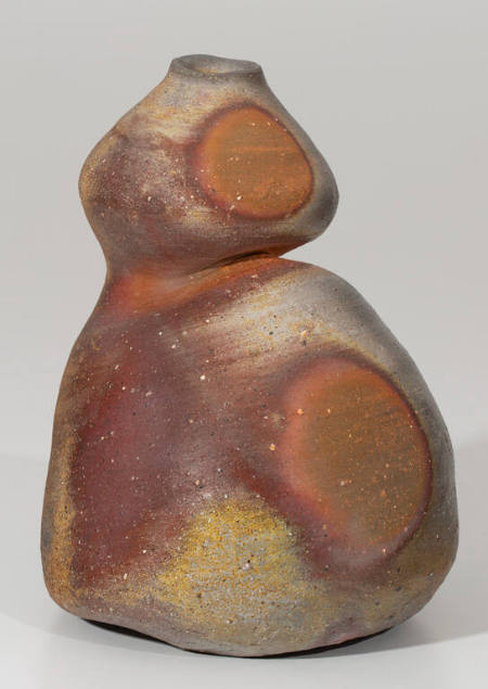 Bizen double-gourd vase