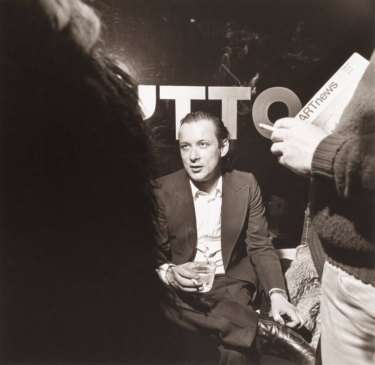 Gallery opening, New York City, February 1974, from the series Social Graces