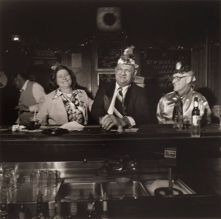 New Year's Eve party, American Legion, Bangor, Pennsylvania, January 1980, from the series Social Graces