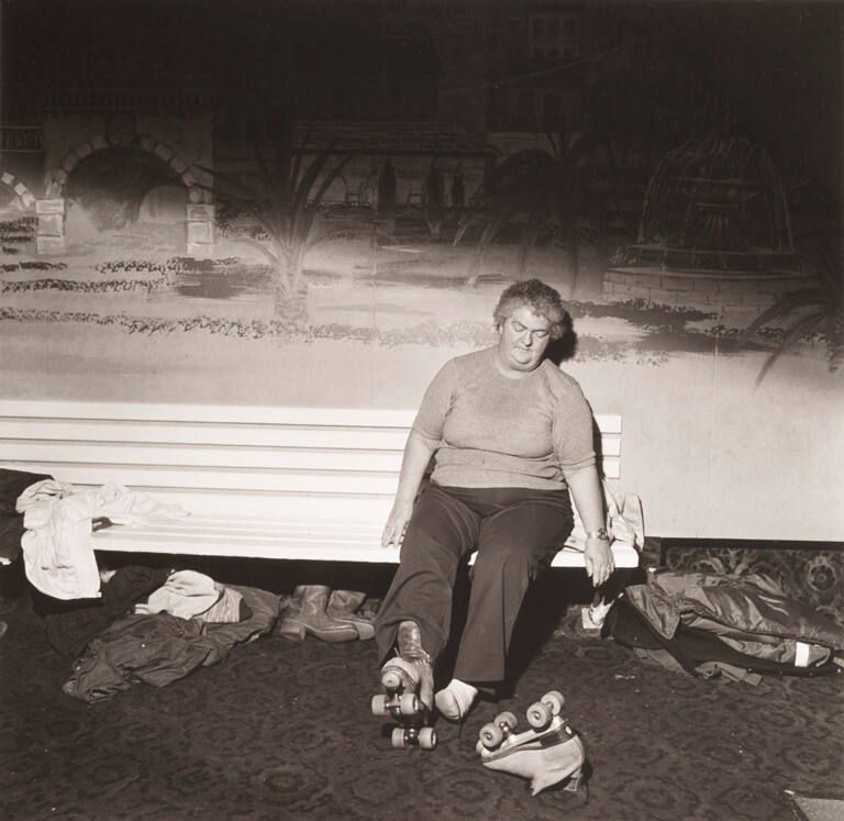 Skating rink, April 1980, from the series Social Graces