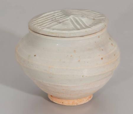 Covered jar, qingbai ware