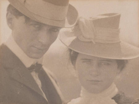 Self-portrait with sister, Milwaukee