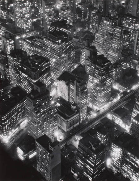 Nightview, New York at night, Empire State Building